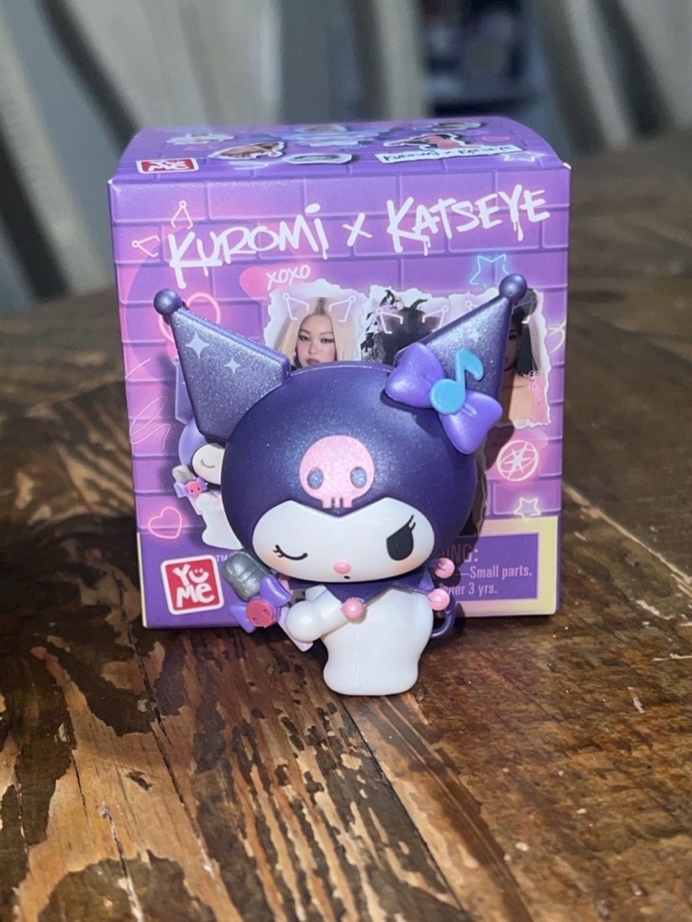 Sanrio Kuromi x KATSEYE figurine